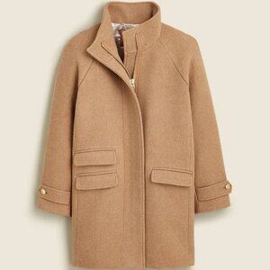 J. Crew Toscana wool coat in Italian Acorn Size 2
